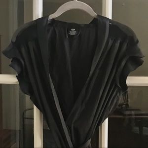 ⭐️ Black polyester robe